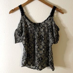 Black cute top